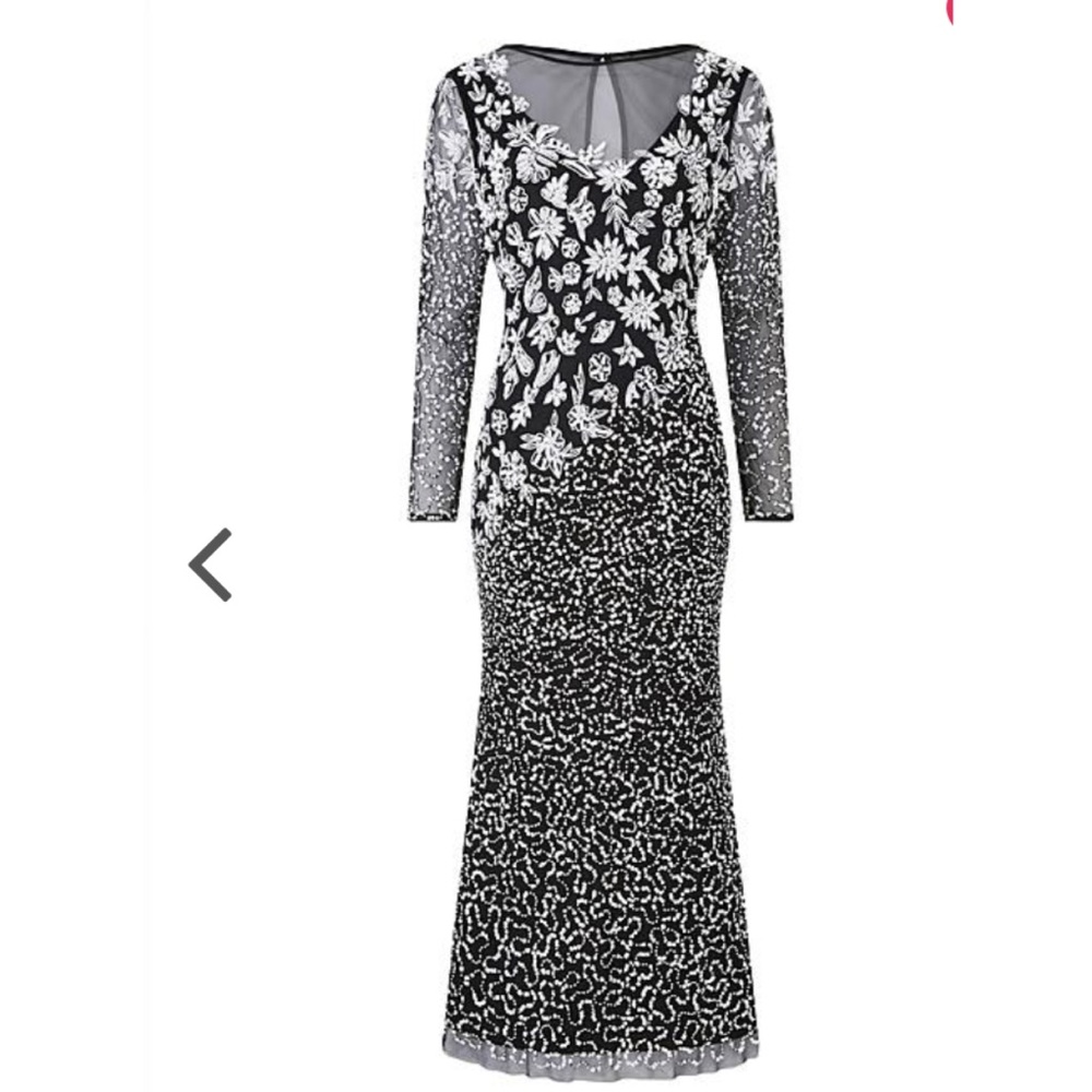 Plus Size Formal Beaded Gown